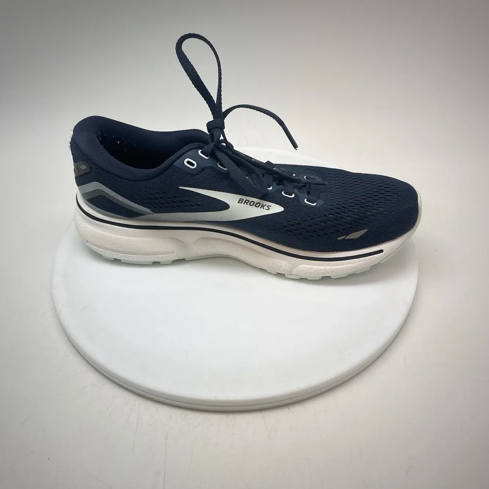 Brooks Sneakers Womens 8.5 B Ghost 15 1203801B450 Blue Athletic Running Shoes